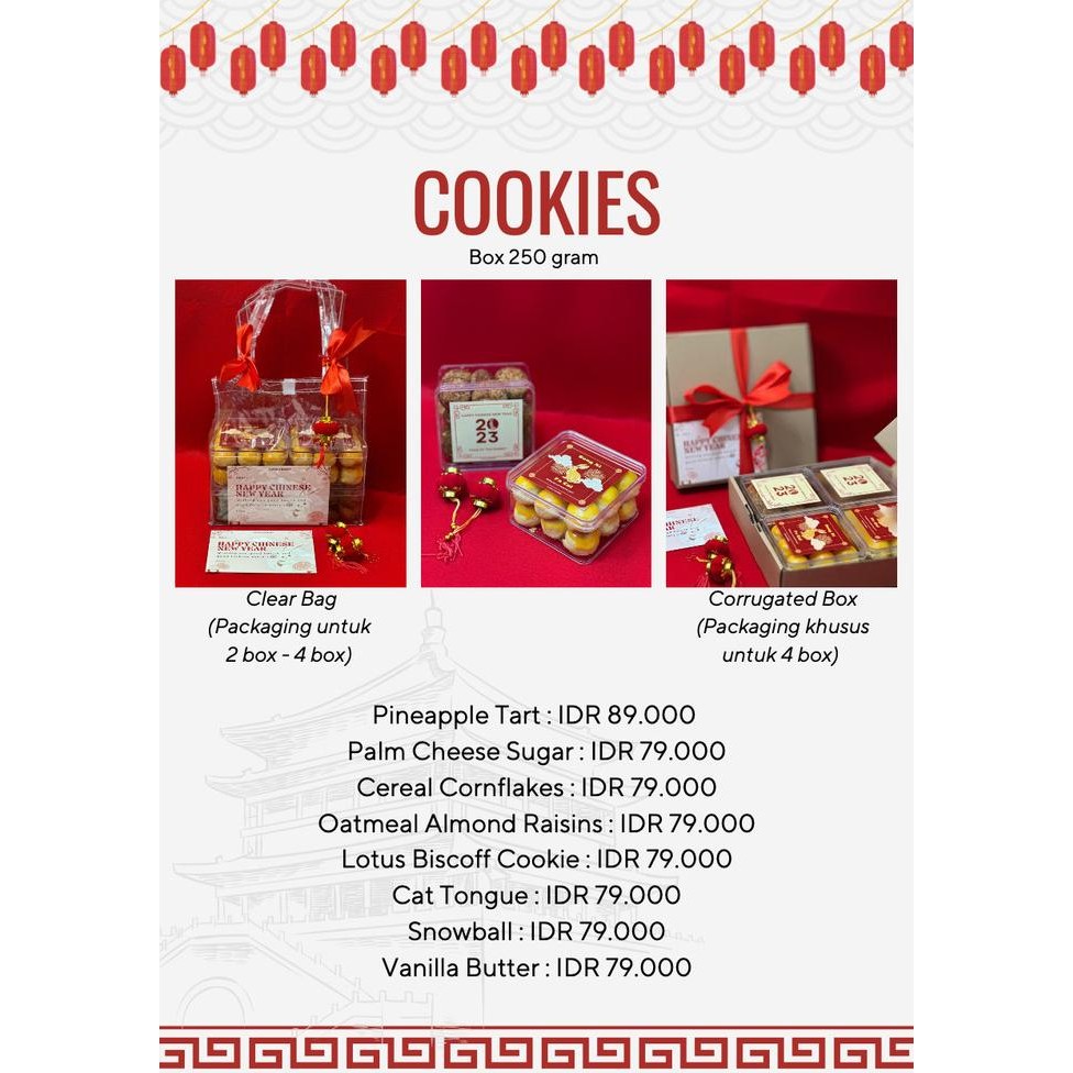 

Lunar Cny Hampers Imlek Parcel Sincia - Nastar Wijsman Premium Set Box