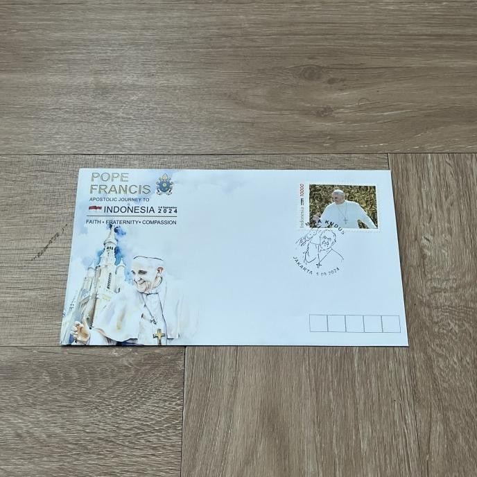

Amplop Paus Fransiskus / Pope Francis Apostolic Journey To Indonesia 2024