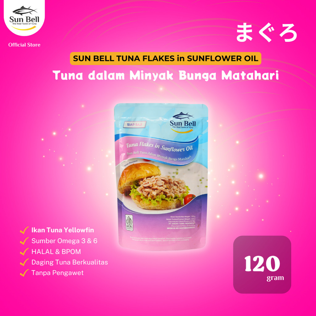 

Sun Bell Tuna Flakes in Sunflower Oil