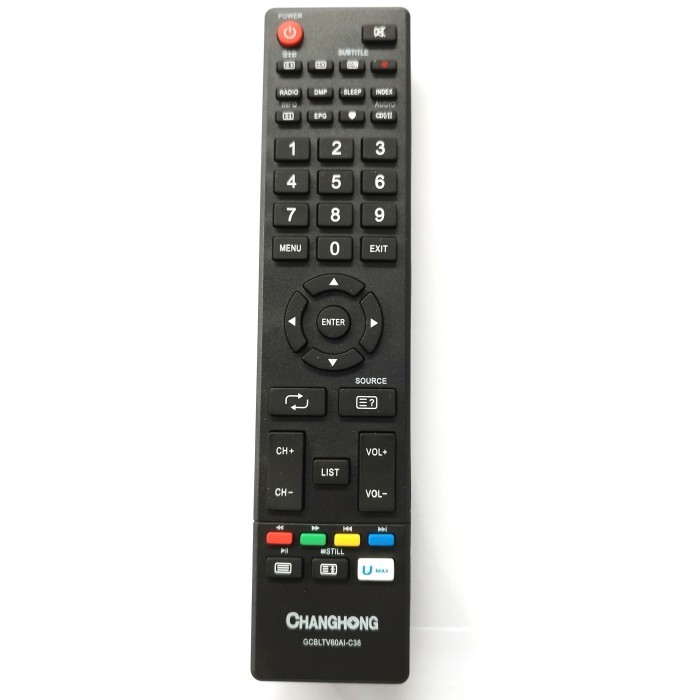 REMOT REMOTE TV CHANGHONG LCD LED GCBLTV60AI-C38 FOR L32H1