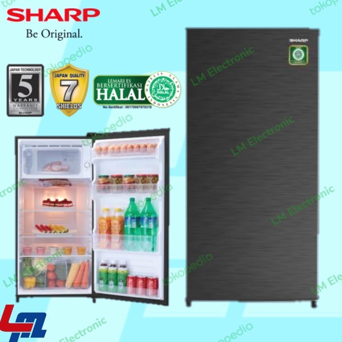 SHARP KULKAS 1 Pintu SJN182NHS / SJ-N182N-HS