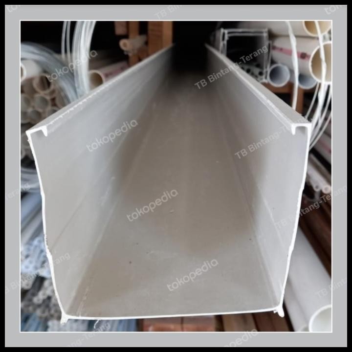 Talang Air Kotak Eceran Per Batang Panjang 1 Meter