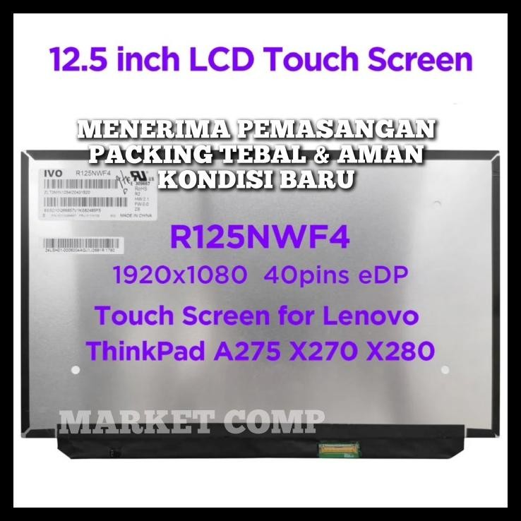 terbaru  layar sentuh touch screen led lcd laptop lenovo thinkpad x280 x270 x250 x260  x240 a275 a28