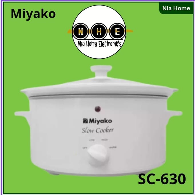 Slow Cooker Miyako SC630 SC-630 SC 630