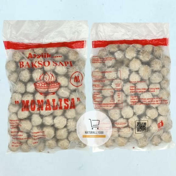 

Baso/Bakso Sapi Monalisa M 100pcs