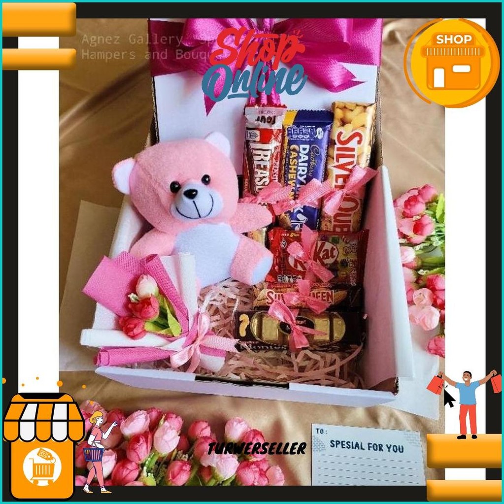 

Hampers Coklat Premium / Kado Ulang Tahun / Hampers Snack Cowok Cewek / Gift Box / Kado Ultah Pacar / Hadiah Wisuda Anniversary Termurah Banget