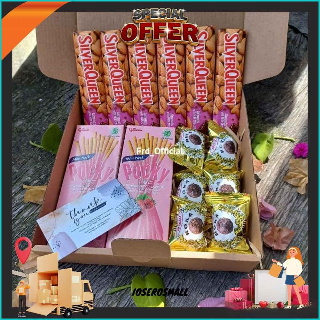 

Hampers Coklat Valentine Kado Coklat Coklat Custom Hadiah Gift Kado Valentine Ultah Birthday Wisuda Pacar Boneka Original Produk