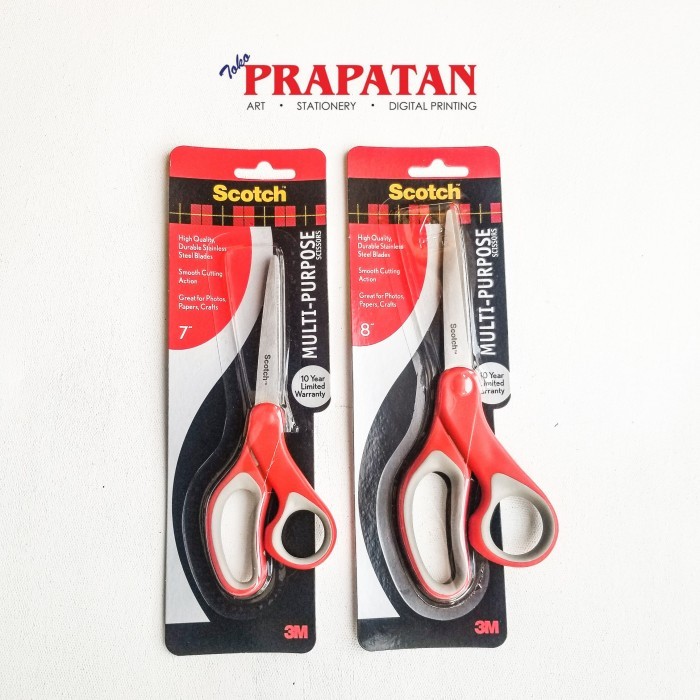 

Scotch Multi Purpose Scissors 7/8 Inch | Gunting 3M
