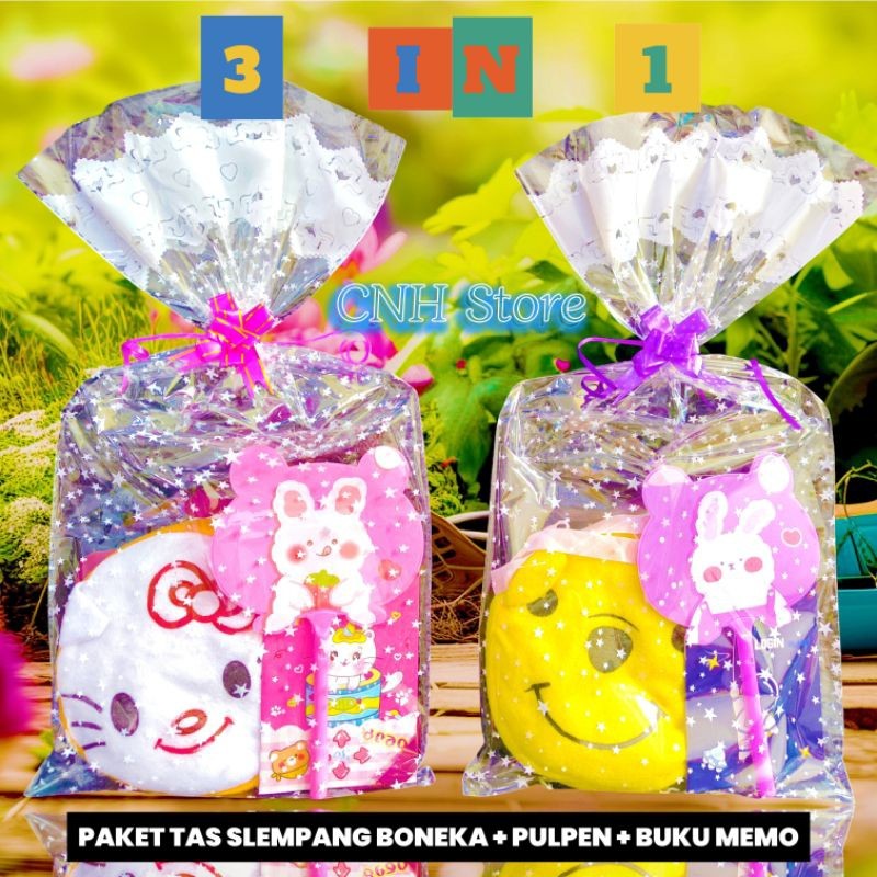 Terfavorit  3 In 1 Souvenir Ulang Tahun Anak / Hampers Ultah Anak / Bingkisan Ultah / Hadiah