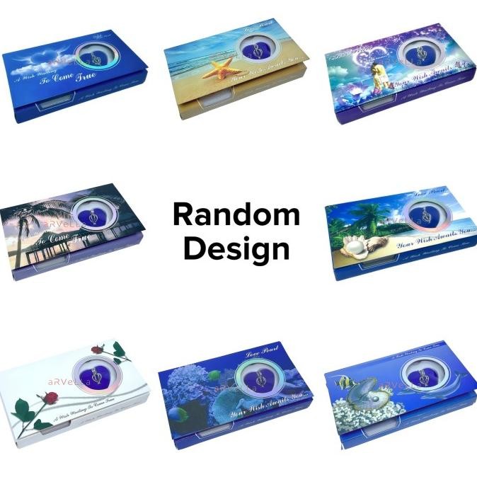 Kalung Mutiara Kerang Asli Wish Pearl Necklace Hadiah Valentine Ultah TP