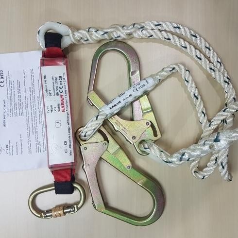 

Terjangkau Double Lanyard Absorber Karam Pn 351 / Double Lanyard Hook Besar