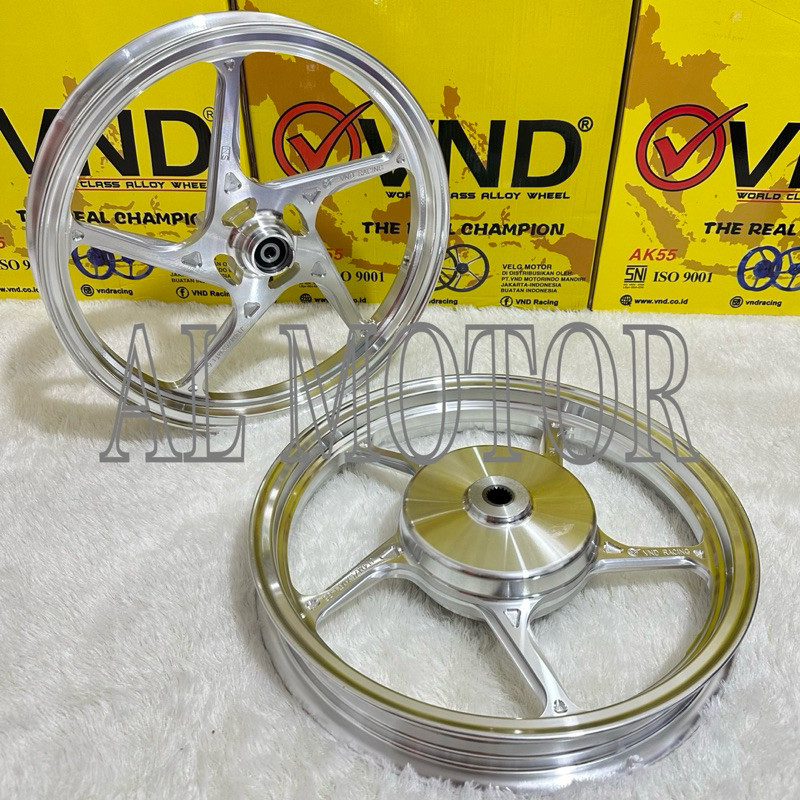 Velg AK55 Ring 14 Mio Sporty Karbu / Mio J GT / Fino Karbu / Soul Karbu / Xride 115 / Fino 115 /