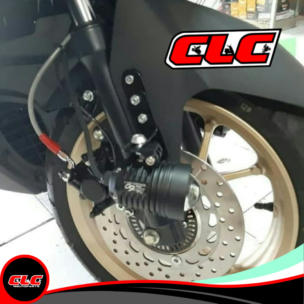 PAKET KOMPLIT LAMPU TEMBAK LASER BULLAES SPAKBOR AEROX NMAX OLD NEW