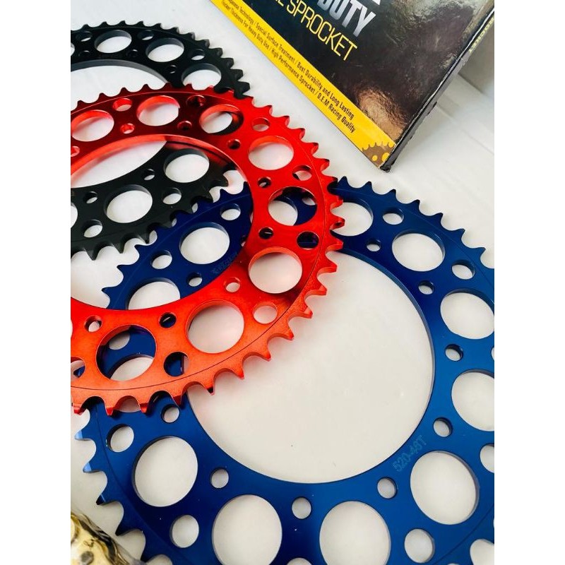 Gear set 520 Warna wr 155 wr155 Supermoto harian GMS Racing