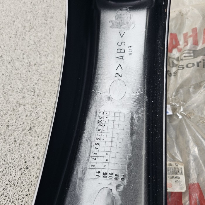 spakbor slebor depan hitam F1ZR fizr original ygp