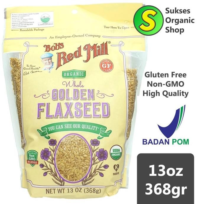 

THEO ORGANIC WHOLE GOLDEN FLAXSEED | BOB'S RED LL | 368G