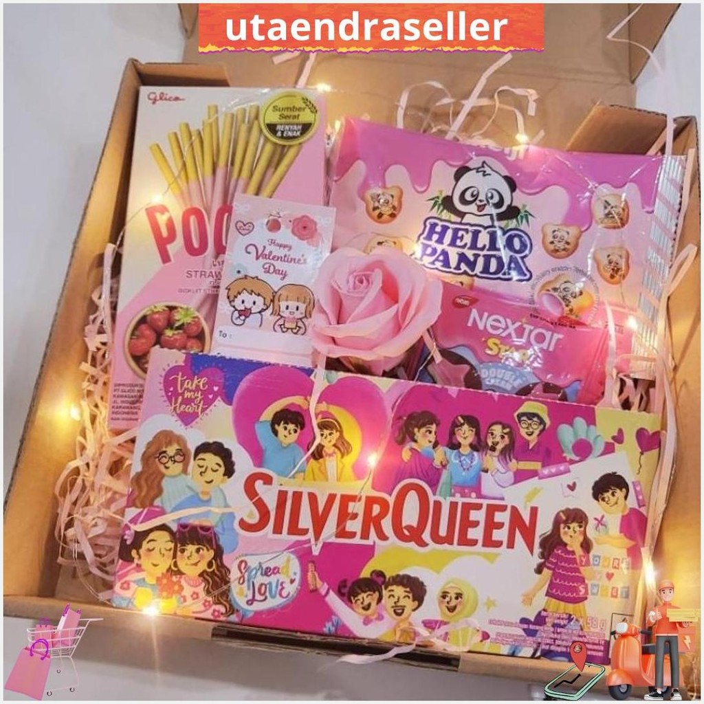 

Snackbox / Giftbox : Silverqueen Termurah Banget
