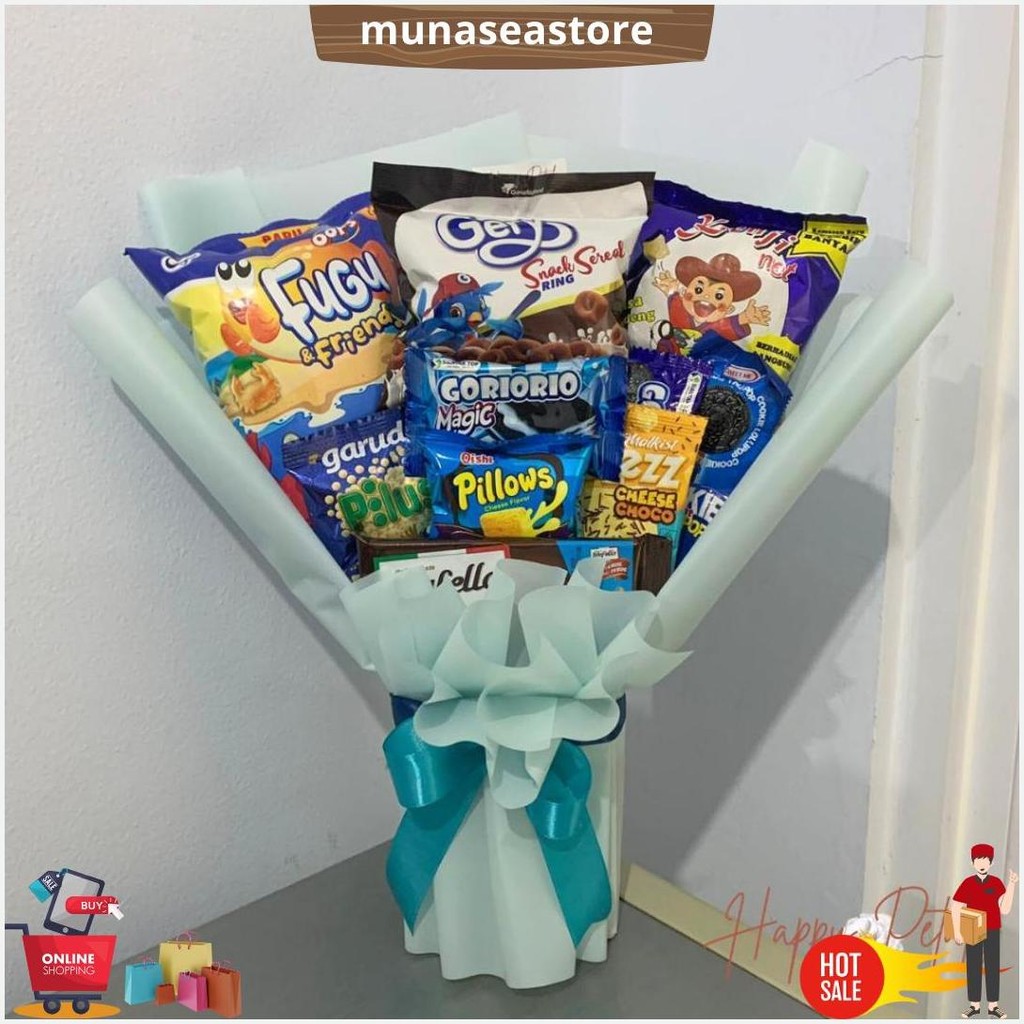 

All Season Bouquet Snack Small Size Siap Kirim