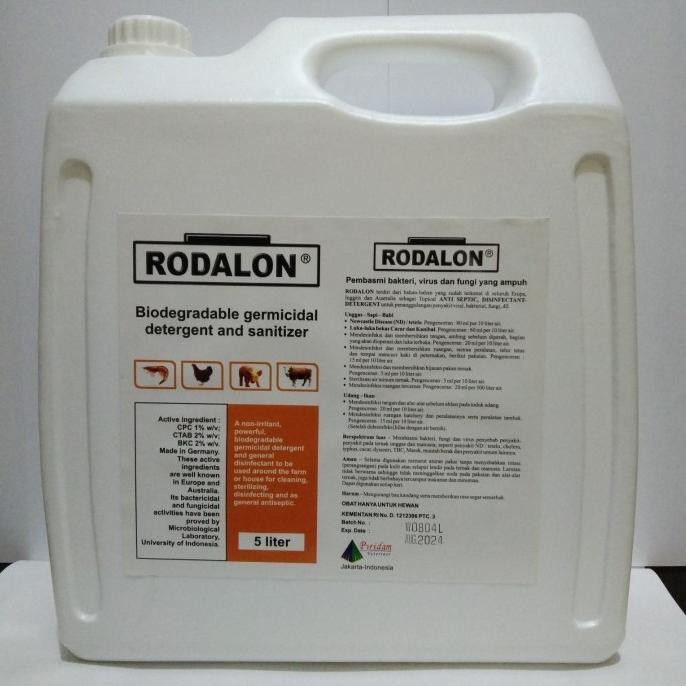 Rodalon 5 Liter (Antiseptik, Desinfektan Pembasmi Virus, Bakteri)