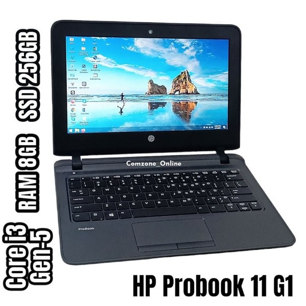 Laptop Bekas HP Prook 11 G1 Core i3 Gen 5 Ram 8GB SSD 256GB TouchScreen