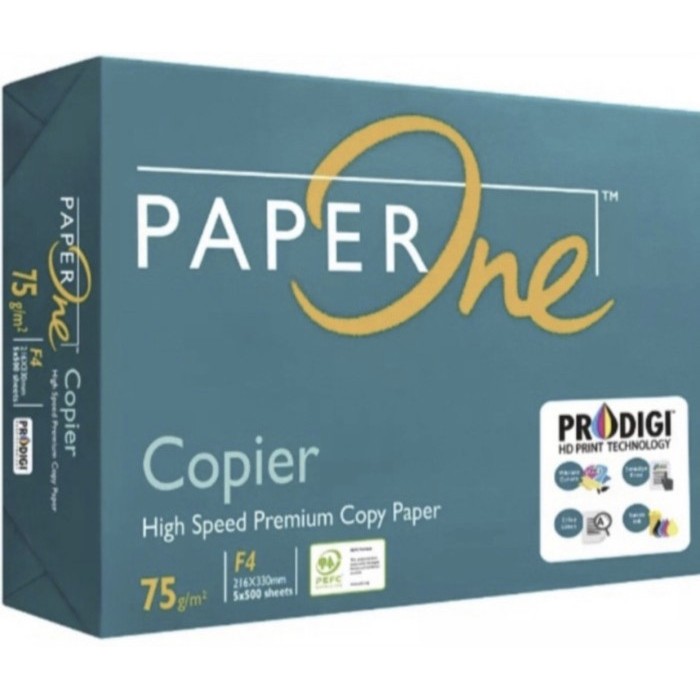 

Paper One F4 75 Gram/Kertas Fotocopy