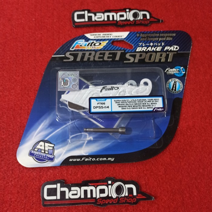 Kampas Rem Depan Faito Honda Cbr150R Cbr150 Cbr 150R Cbr 150 R