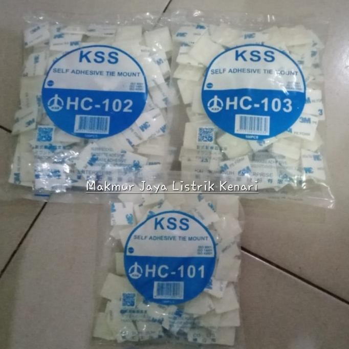 

READY STOCK KSS HC-101 / KSS TIE MOUNT HC-102 HC-103 / KSS SELF ADHESIVE TIE MOUNT !!!!!