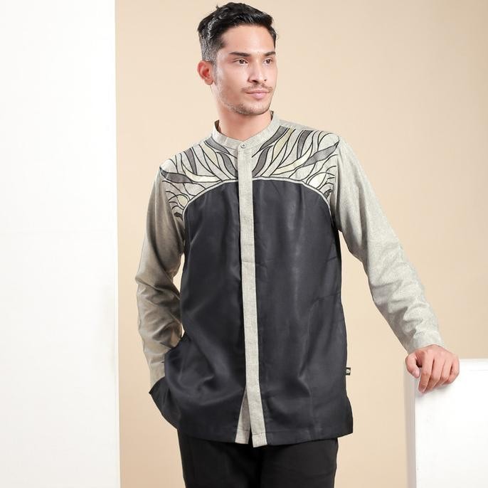 MUSLIMADANI BAJU KOKO DEWASA FAYADH KEMKO LENGAN PANJANG