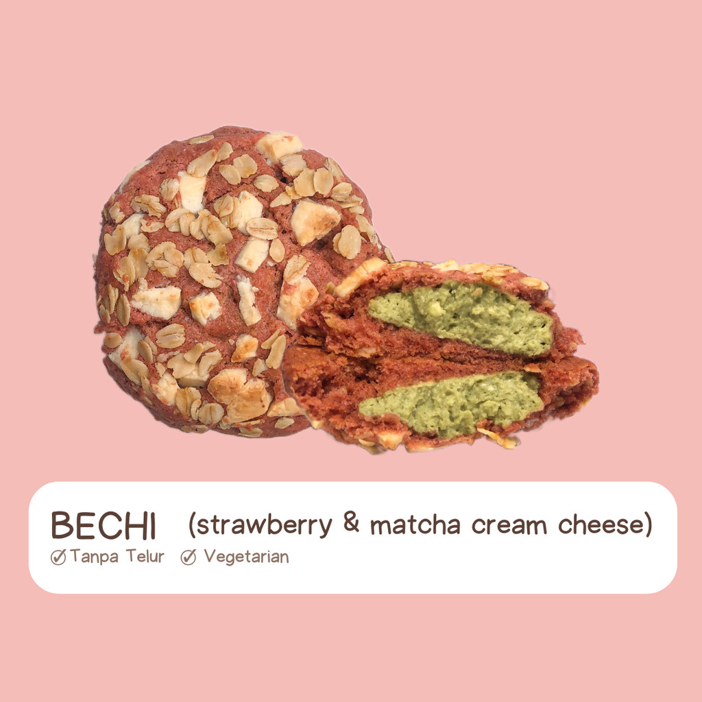 

Bechi (Strawberry and Matcha Cream Cheese)