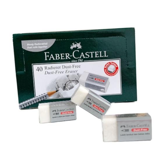 

[ PACK ] Penghapus Pensil Kecil - Faber Castell Dust Free MURAH!