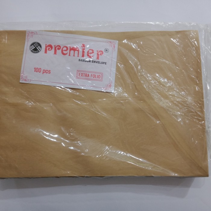 

MURAH Amplop Samson E Extra Folio Premier isi 100 lembar