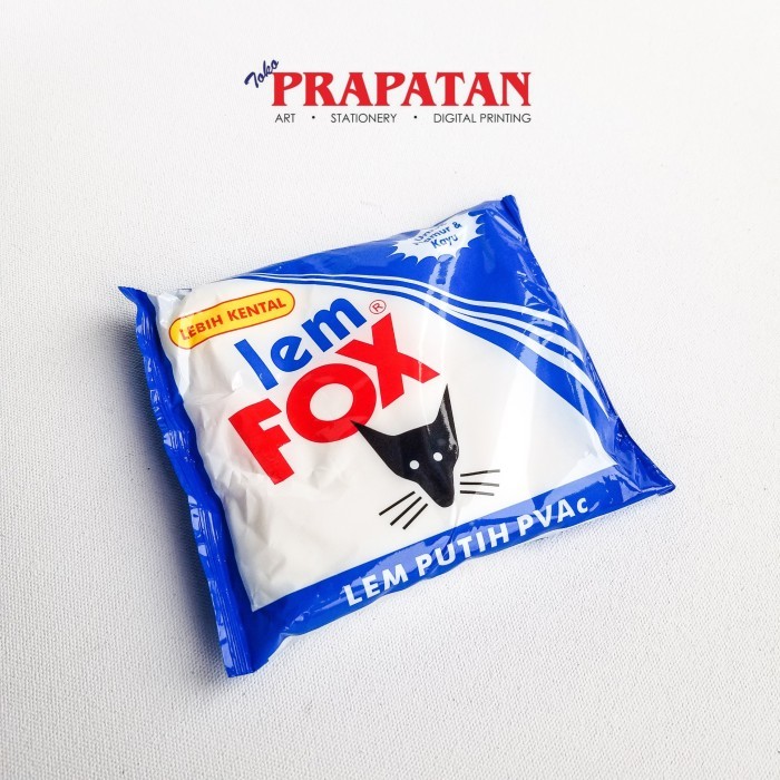 

Lem Fox Putih PVAc 600gr / Lem Plamur & Kayu