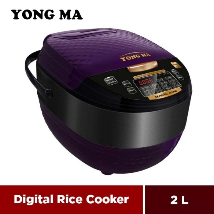 Yong Ma Magic Com Smc-8027N Digital Rice Cooker - Ungu #Gratisongkir #Sale #Discount