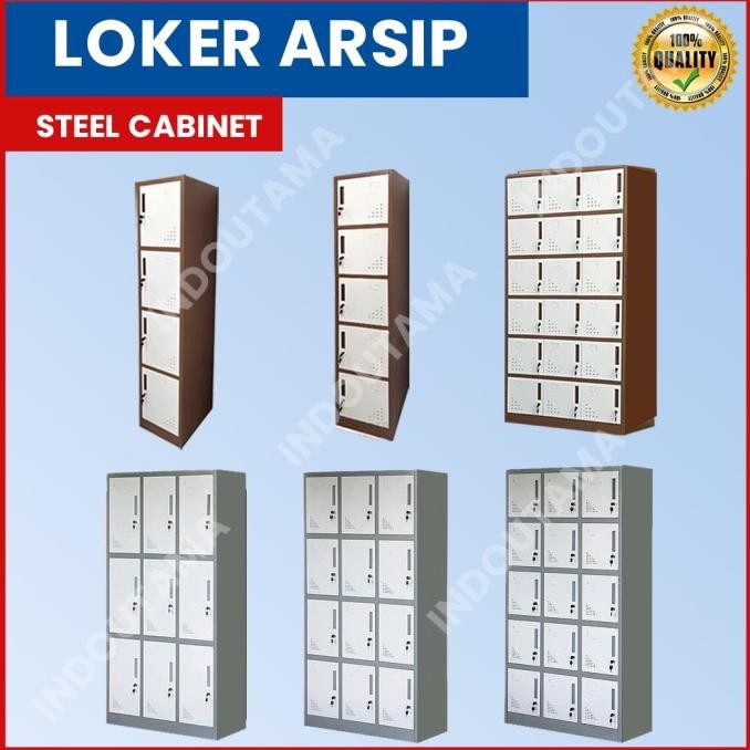 Loker Besi - Lemari Locker Besi