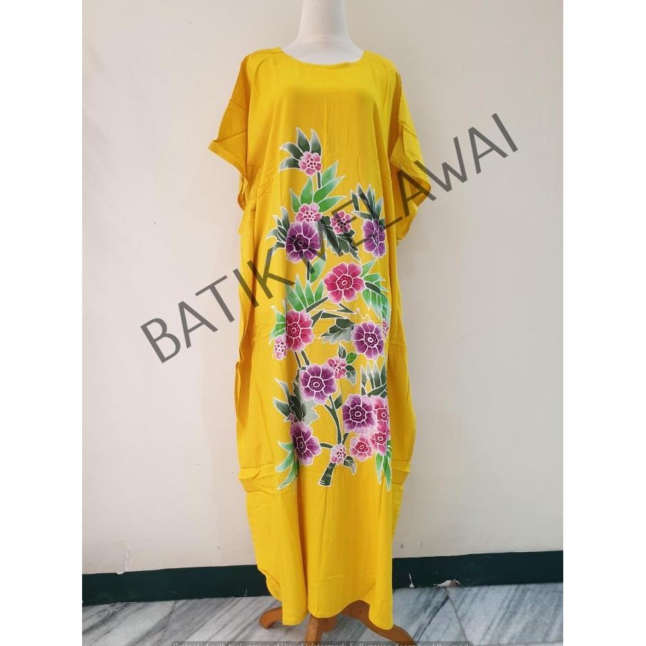 Daster Dress Batik Premium Sunan Ori Adem Kalong Kapstan Ld Lukis