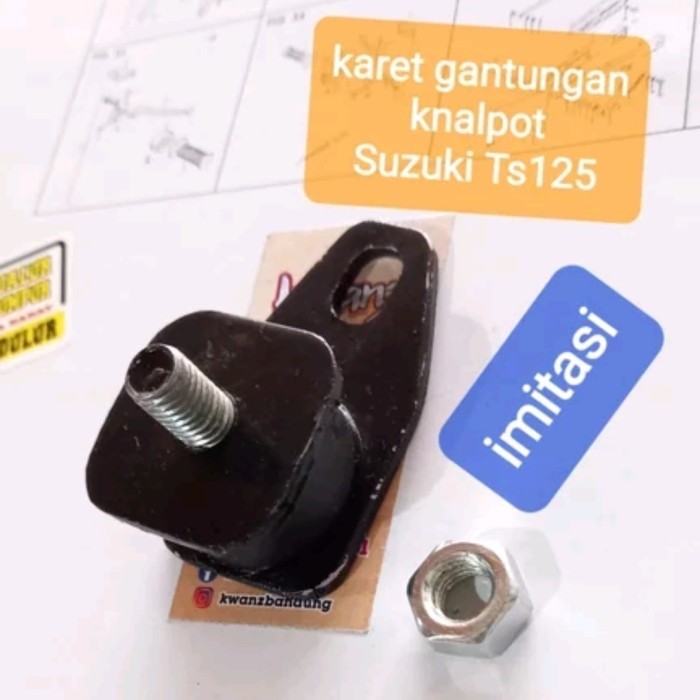 Gantungan Knalpot Bagian Depan Ts125 Imitasi Gantungan Knalpot Ts125 Cantolan Knalpot Ts125 Dudukan 