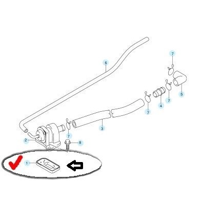Klep Emisi-Valve Assy Air Reed Suzuki Smash Shogun 125 Original Sgp Barang Langka