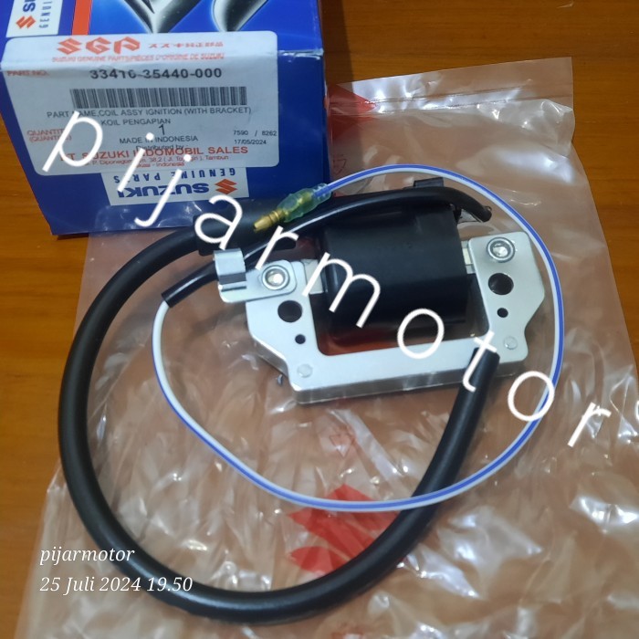 >>>>>] Coil Assy Ignition (With Bracket) Koil Pengapian Suzuki Ts 125 Rgr Rc 80 100 Bravo Sprinter