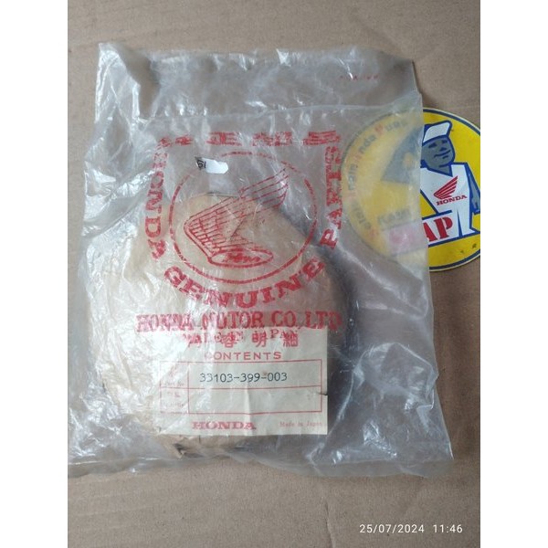 Kaca Mika Lampu Depan Honda Gl100 Gl125 Gl 100 Gl 125 Tahun Tua Bundar Original Ori Barang Langka