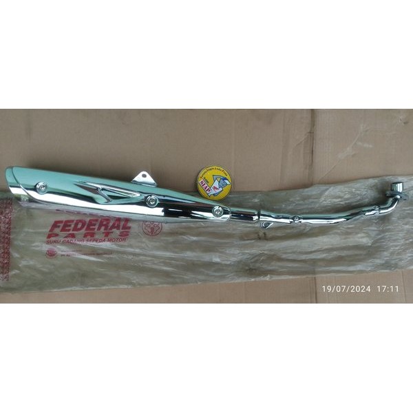 Knalpot Muffler Assy Honda Karisma X 125 D Supra X125 Supra X 125 Lama Original Ori Barang Langka