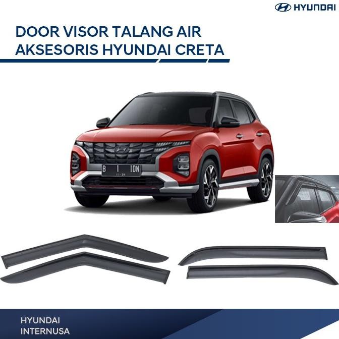 Door Visor Talang Air Aksesoris Hyundai Creta