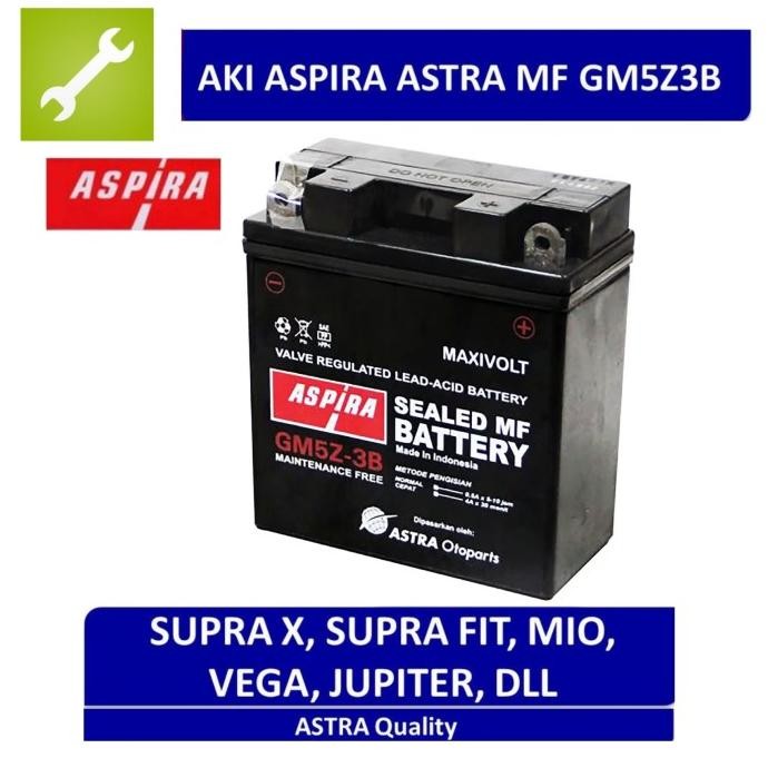 Accu / Aki Aspira Gm5Z-3B Mf