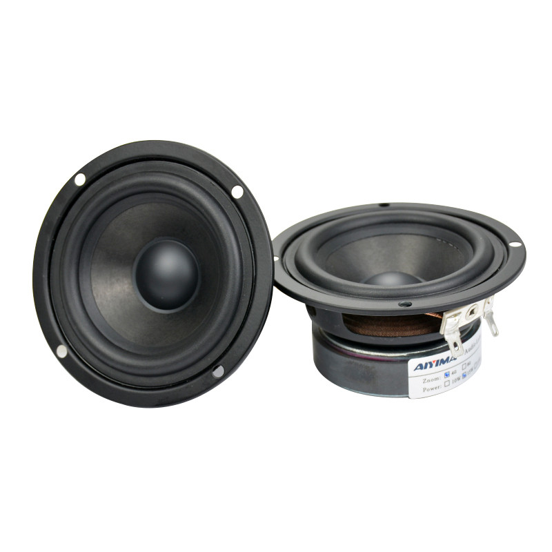 2PCS 3Inch Audio Portable Speakers 4Ohm 15W Hifi Speaker Tweeters Full Range Stereo Loudpeakers
