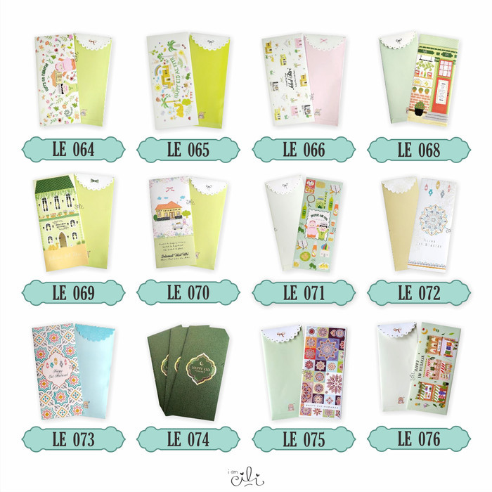 

HARGA SPESIAL ANGPAO AMPLOP UANG THR LEBARAN IAMCILI (GRUP 04) SXK310