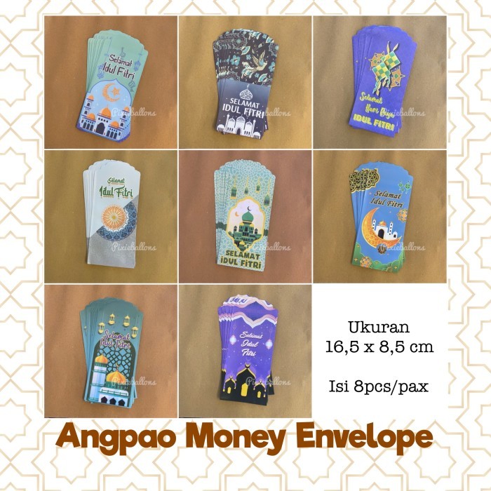 

NEW PRODUK ANGPAO AMPLOP UANG LEBARAN IDUL FITRI RAMADHAN RAMADAN KAREEM ENVELOPE XDH31