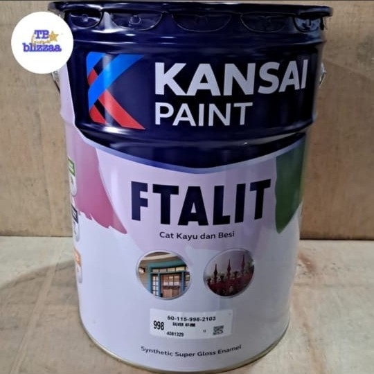 Ftalit 20Kg Ftalit Silver 998 Ftalit Pastel Green 112 Stone Grey 610 Irish White 203 Kansai Paint