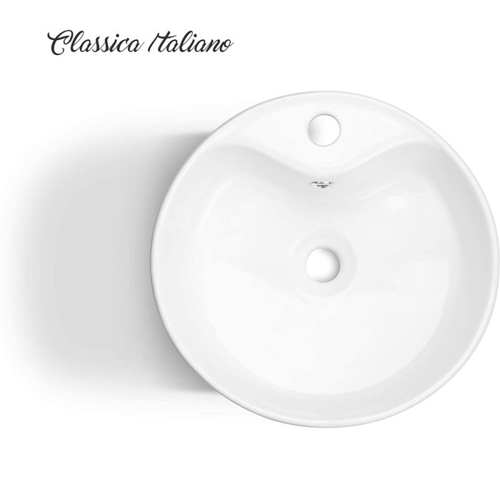 TERBARU Classica Italiano Wastafel cuci tangan keramik modern minimalis + afur