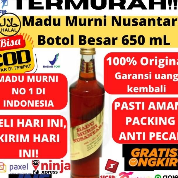 

Madu Murni Nuantara 650 Ml Bear Halal