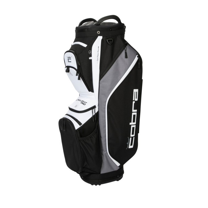 Tas Golf Bag Cobra ULTRALIGHT PRO Cart Bag - Black/White