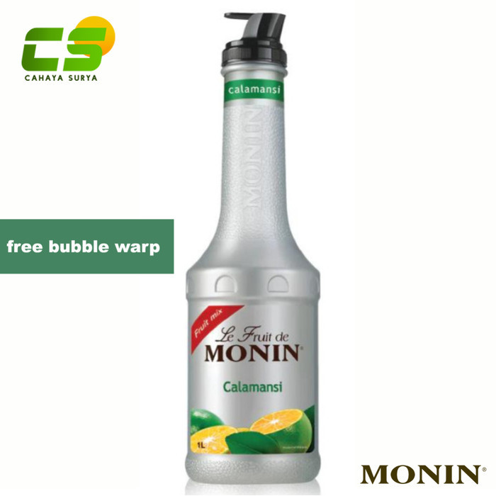 

Monin Fruit Mix/Puree - Calamansi Puree 1000 ml (Jeruk Kalamansi)